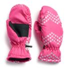 Girls 4-16 So&reg; Faux-sequin Chevron Ski Mittens, Size: 4-6x, Pink