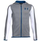Boys 8-20 Under Armour Armour Fleece Full-zip Jacket, Size: Xl, Med Grey