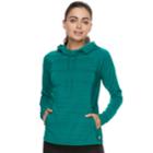 Women's Fila Sport&reg; Raglan Fleece Hoodie, Size: Medium, Dark Blue