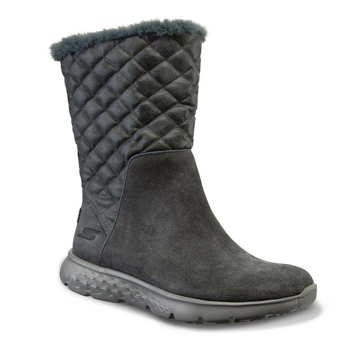 Skechers On The Go 400 Snuggly Women's Boots, Size: 7.5, Brown Over