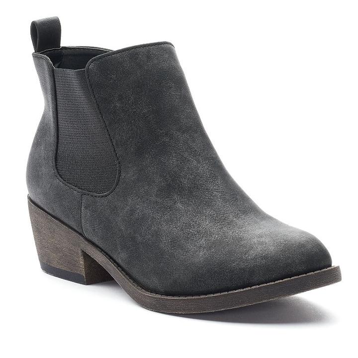So&reg; Lowkey Women's Ankle Boots, Size: Medium (9), Oxford