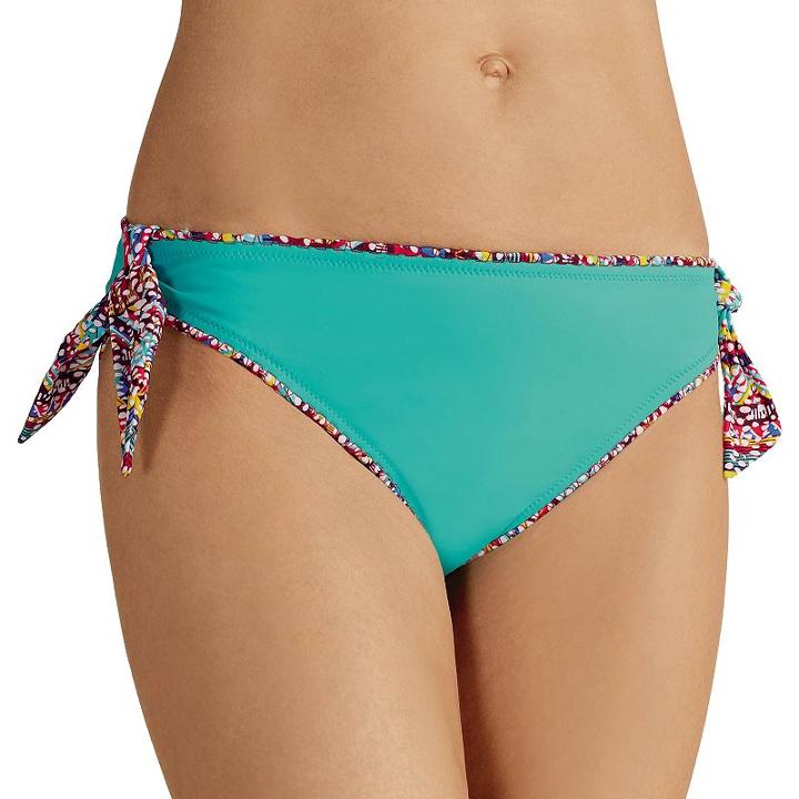Women's Amoena Fiji Side-tie Bikini Bottoms, Size: 10, Ovrfl Oth