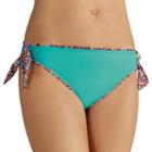 Women's Amoena Fiji Side-tie Bikini Bottoms, Size: 10, Ovrfl Oth