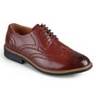 Vance Co. Butch Men's Wingtip Dress Shoes, Size: Medium (11), Dark Red