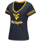Women's Colosseum West Virginia Mountaineers Dual Blend Tee, Size: Small, Blue (navy)