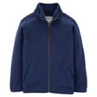 Boys 4-12 Carter's Sweater Knit Lightweight Zip Jacket, Size: 6, Blue
