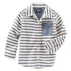 Boys 4-8 Oshkosh B'gosh&reg; Striped Button-front Shirt, Boy's, Size: 5, Ovrfl Oth