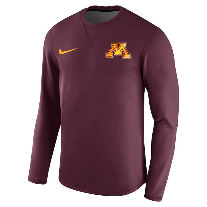 Men's Nike Minnesota Golden Gophers Modern Crew Tee, Size: Large, Red (maroon)