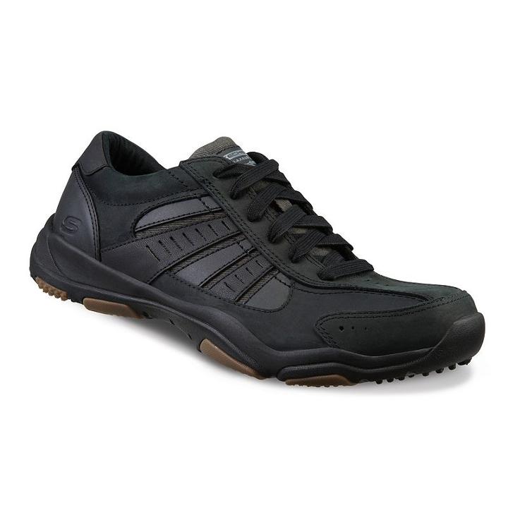 Skechers Relaxed Fit Larson Nerick Men's Shoes, Size: 10.5, Grey (charcoal)