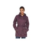 Women's Columbia Spring Run Hooded Trench Jacket, Size: Large, Purple