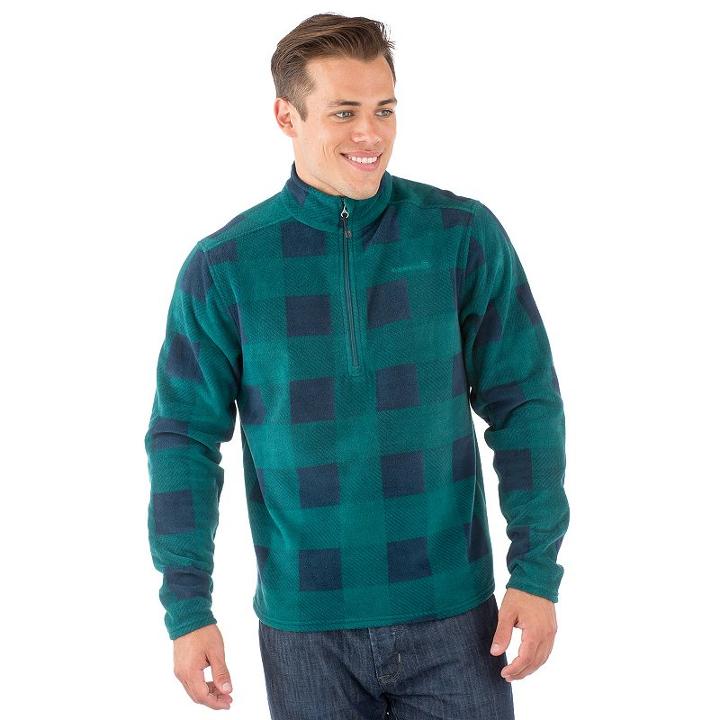 Men's Avalanche Fairmont Fleece Quarter-zip Pullover, Size: Small, Blue