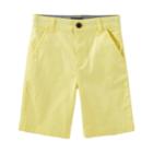 Boys 4-12 Oshkosh B'gosh&reg; Flat Front Short, Size: 4, Yellow
