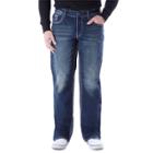 Men's Axe & Crown Dragonite Stretch Bootcut Jeans, Size: 33x34, Dark Blue