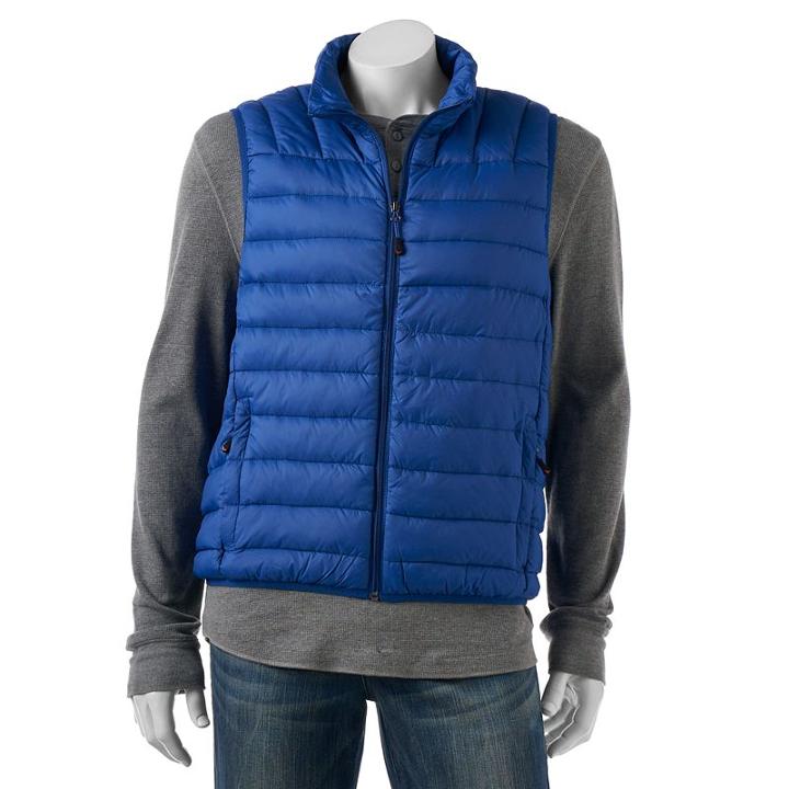 Men's Hemisphere Packable Vest, Size: Xl, Med Blue