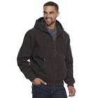 Men's Levi's&reg; Sherpa-lined Workwear Bomber Jacket, Size: Xxl, Dark Brown