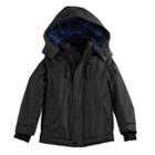 Boys 4-7 Urban Republic Fleece Lined Midweight Jacket, Size: 5-6, Black