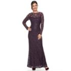 Women's Helene Blake Sequin Lace Evening Dress, Size: 10, Light Red