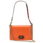 Donna Bella Brooklyn Convertible Leather Crossbody Bag, Women's, Orange