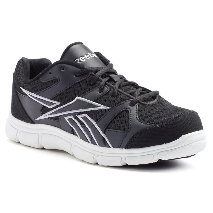 Reebok Work Sport Grip Men's Composite-toe Shoes, Size: Medium (6.5), Black