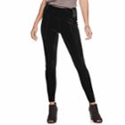 Women's Apt. 9&reg; Tummy Control Pull-on Leggings, Size: Xxl, Black
