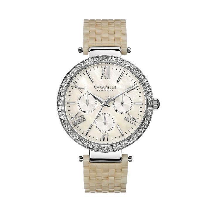 Caravelle New York By Bulova Women's Watch, White
