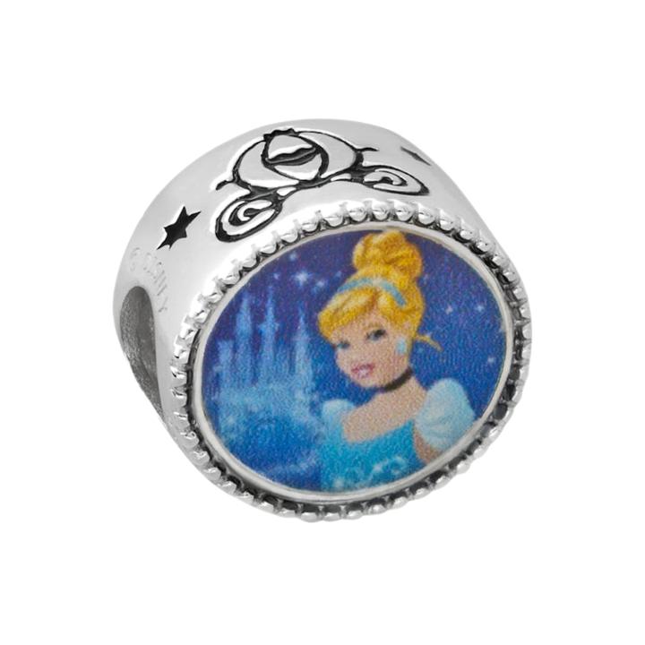 Disney's Cinderella Sterling Silver Bead, Women's, Yellow