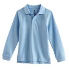 Boys 8-20 Chaps Pique School Uniform Polo, Size: Medium, Blue Other