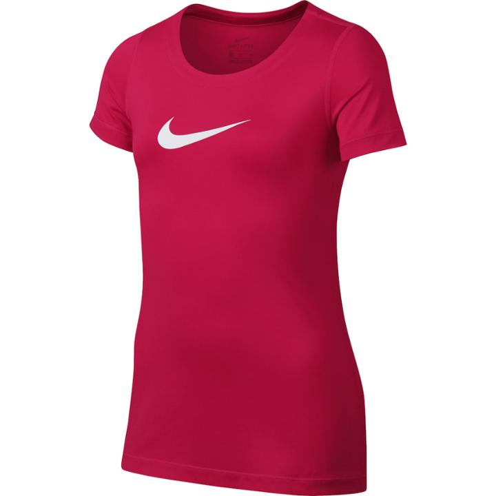 Girls 7-16 Nike Dri-fit Training Tee, Size: Medium, Brt Pink