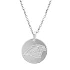 Carolina Panthers Sterling Silver Reversible Pendant Necklace, Women's, Size: 18