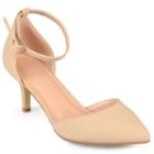 Journee Collection Ike Women's High Heels, Girl's, Size: 8, Natural