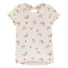 Girls 4-12 Carter's Butterfly Print Bow-back Top, Size: 10-12