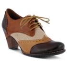 L'artiste By Spring Step Bardot Women's Ankle Boots, Size: 37, Brown