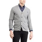 Men's Chaps Regular-fit Cardigan, Size: Small, Grey