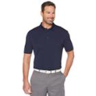 Men's Grand Slam Off Course Regular-fit Textured Pocket Golf Polo, Size: Xl, Med Blue