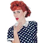 I Love Lucy Wig - Adult, Red