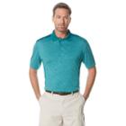 Men's Grand Slam Classic-fit Motionflow Performance Golf Polo, Size: Large, Green Oth