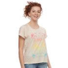 Juniors' To Be Happy, Be Yourself Tee, Teens, Size: Xl, Med Beige