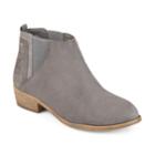 Journee Collection Wiley Women's Ankle Boots, Size: Medium (7.5), Med Grey
