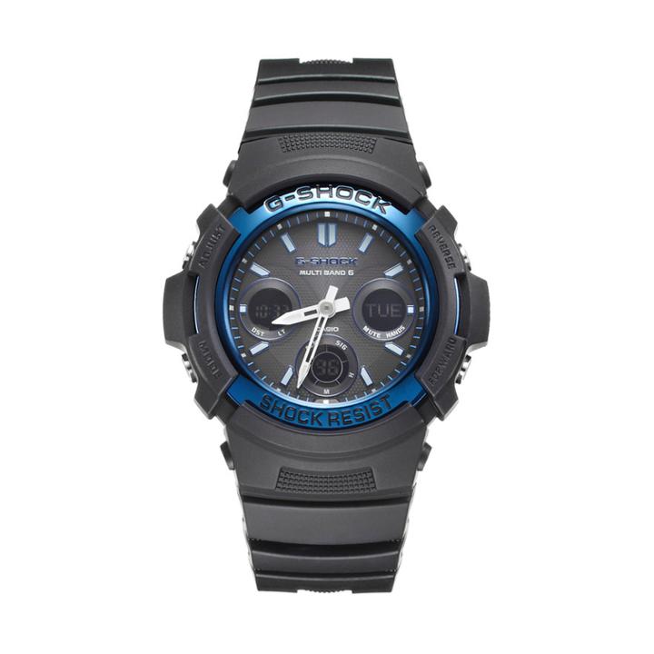 Casio G-shock Tough Solar Analog & Digital Atomic Watch, Size: Large, Black