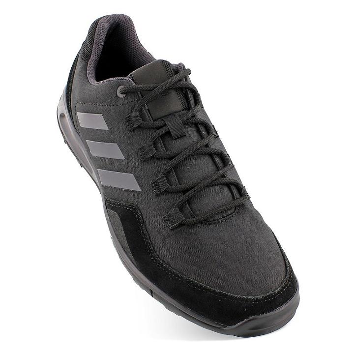 Adidas Outdoor Tivid Mid Low Men's Hiking Shoes, Size: 12, Black