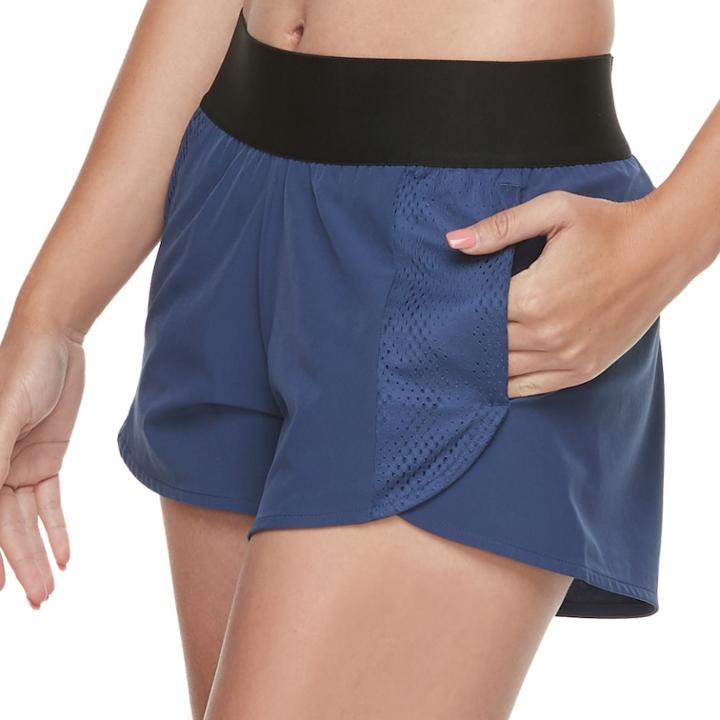 Women's Adidas Sport Id Summer Shorts, Size: Large, Med Blue