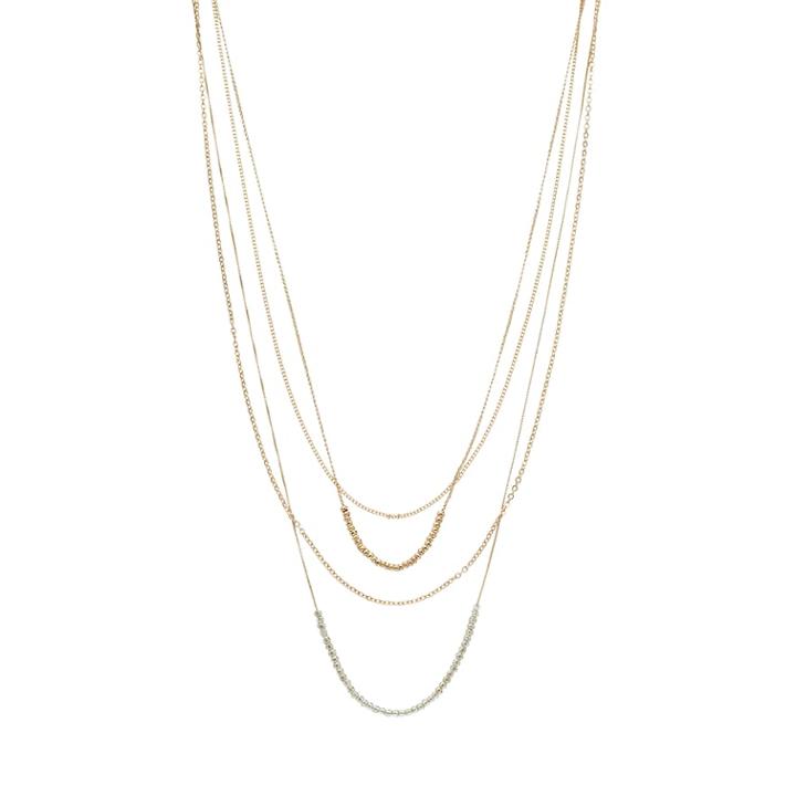 Lc Lauren Conrad Beaded Multi Strand Necklace, Women's, Multicolor