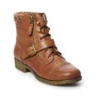 So&reg; Hackberry Women's Ankle Boots, Size: 10 Wide, Brown