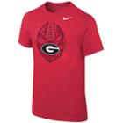 Boys 8-20 Nike Georgia Bulldogs Football Icon Tee, Size: M 10-12, Red