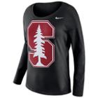 Women's Nike Stanford Cardinal Tailgate Long-sleeve Top, Size: Large, Black