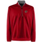 Men's Calgary Flames 1/4-zip Leader Pullover, Size: Medium, Red
