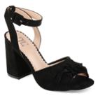 Journee Collection Becca Women's High Heels, Size: Medium (7.5), Black