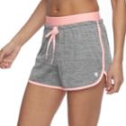 Women's Tek Gear&reg; Exposed Elastic Shorts, Size: Small, Grey