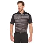 Men's Grand Slam Regular-fit Contour-striped Driflow Performance Golf Polo, Size: Xl, Oxford