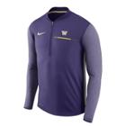 Men's Nike Washington Huskies Coach Pullover, Size: Medium, Purple